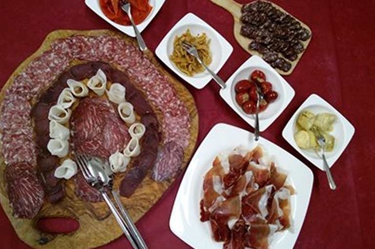 Merenda all'agriturismo La Minera - Gignese