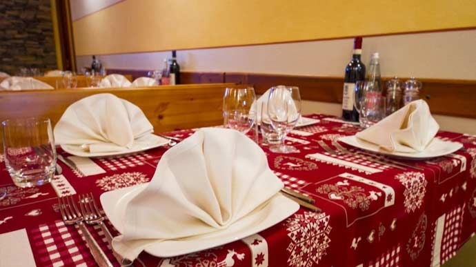 La sala ristorante
